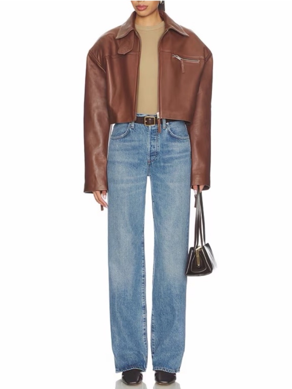 Citizens Of Humanity Jeans Annina Wide Leg in Jete Blue